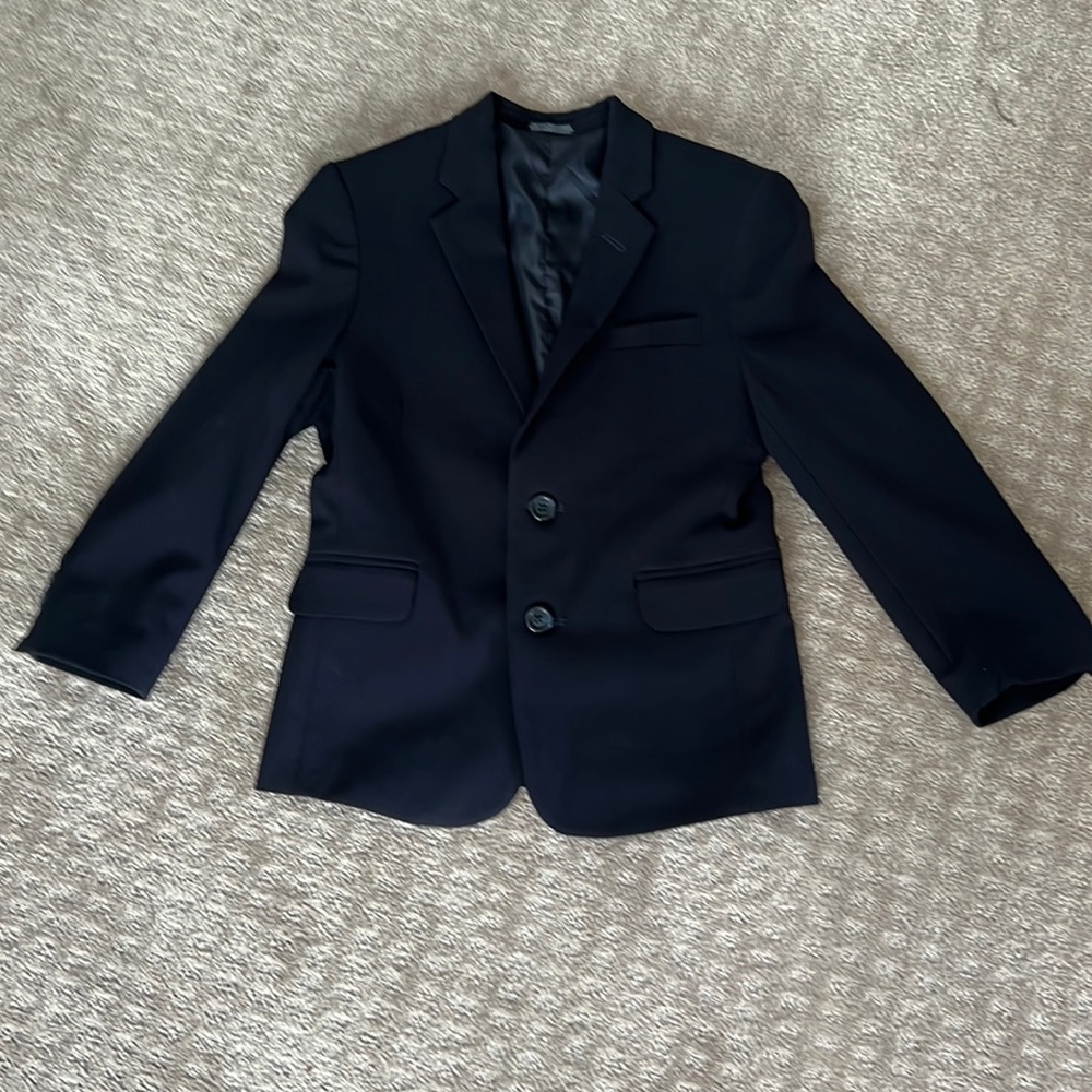 Boys youth Navy Suit jacket